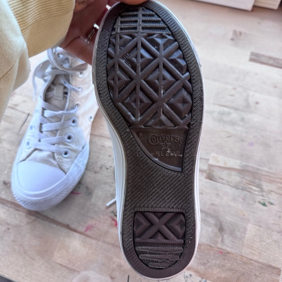 Converse Chuck Taylor White High-Top Sneakers size 6 - Picture 6 of 11